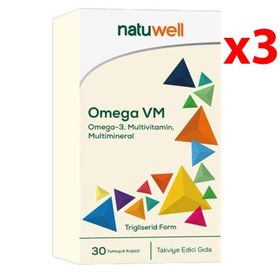 NatuWell Omega VM 3x30 Kapsül
