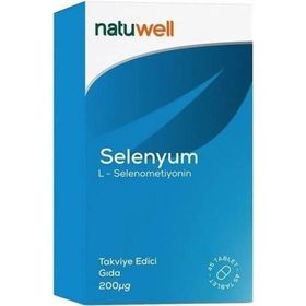 NatuWell Selenyum 200 mcg 45 Tablet