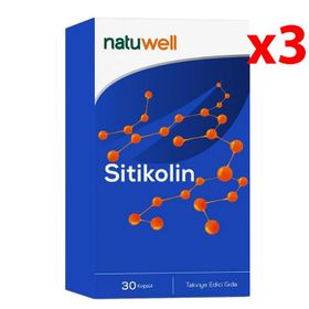 NatuWell Sitikolin 3x30 Kapsül