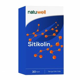 NatuWell Sitikolin İçeren 30 Kapsül