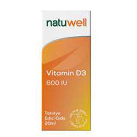 NatuWell Vitamin D3 600 IU 20 ml Sprey