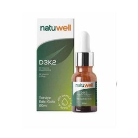 NatuWell Vitamin D3 K2 20 ml Damla
