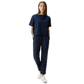 Nautica 45P310T.4VN Lacivert Relaxed Fit Kadın Pantolon