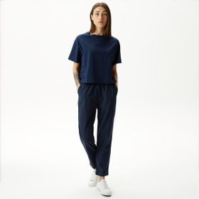 Nautica 45P310T.4VN Lacivert Relaxed Fit Kadın Pantolon
