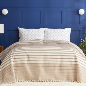 Nautica Home Loren Bej Tek Kişilik Pike