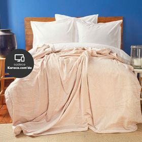 Nautica Home Ria Bej Çift Kişilik Wellsoft Battaniye