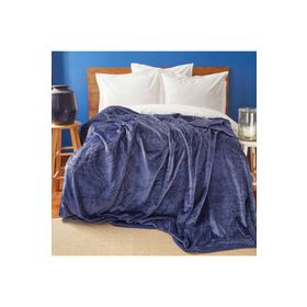 Nautica Home Ria Lacivert Çift Kişilik Wellsoft Battaniye