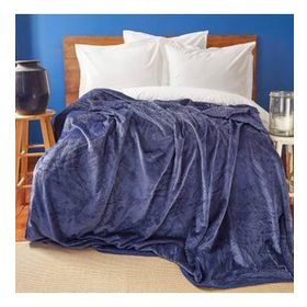 Nautica Home Ria Lacivert Çift Kişilik Wellsoft Battaniye