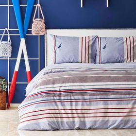 Nautica Home Sailboat Tek Kişilik Nevresim Yastık Seti