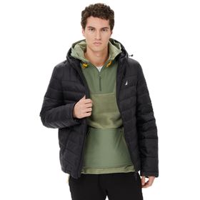 Nautica J37532T Siyah Standart Fit Erkek Mont