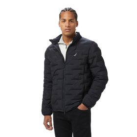Nautica J55002T.0TB Siyah Standart Fit Dik Yaka Erkek Mont