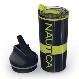 Nautica NTM02 500 ml Navy Lime Lacivert Sarı Sport Termos