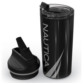 Nautica NTM02 950 ml Siyah Gri Sport Paslanmaz Termos