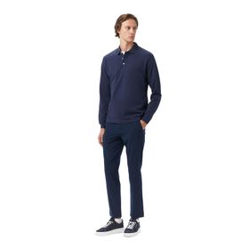 Nautica P35106T.4NV Lacivert Beli Lastikli Jogger Fit Düz Paça Erkek Pantolon