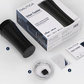 Nautica Urban Tumbler 590 ML Siyah Termos