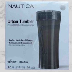 Nautica Urban Tumbler 591 ml Koyu Gri Termos