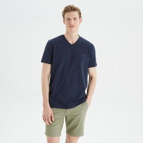Nautica V35013T.4NV Lacivert Erkek T-shirt