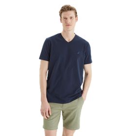 Nautica V35013T.4NV Lacivert Erkek T-shirt