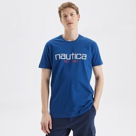 Nautica V35527T Mavi Erkek T-shirt