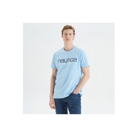 Nautica V35527T Mavi Erkek T-shirt