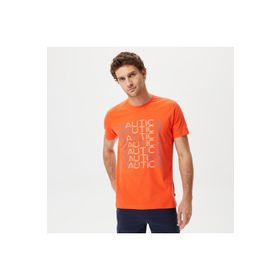Nautica V35528T Turuncu Erkek T-shirt