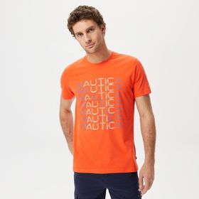 Nautica V35528T Turuncu Erkek T-shirt