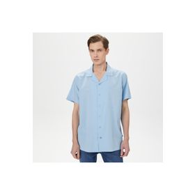 Nautica W35511T.4NN Mavi Classıc Fıt Kısa Kollu Erkek Gömlek