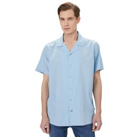 Nautica W35511T.4NN Mavi Classıc Fıt Kısa Kollu Erkek Gömlek