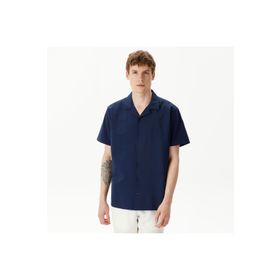 Nautica W45407T Lacivert Classıc Fit Kısa Kollu Erkek Gömlek