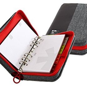 Nava PS809DGR Koyu Gri Kırmızı Passenger Medium Organizer