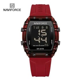 Naviforce 7102 Kırmızı Unisex Kol Saati