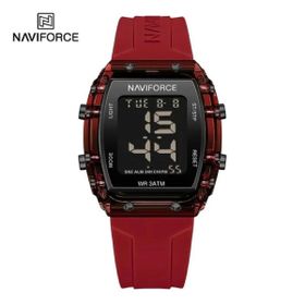 Naviforce 7102 Kırmızı Unisex Kol Saati