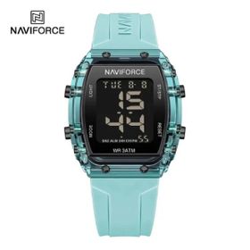 Naviforce 7102 Mavi Silikon Kayış Unisex Kol Saati