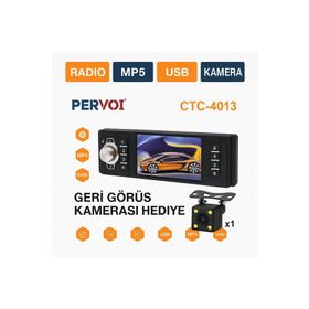 Navigold CTC- 4013 Pervoi Araba Görüntülü Oto Teyp 4 Uyumlu Ekranlı Bluetooth Park Kamerası