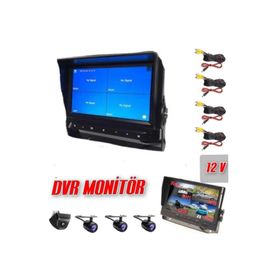 Navigold DS-7500 7 inç Kayıtlı Quad Araç Monitörü