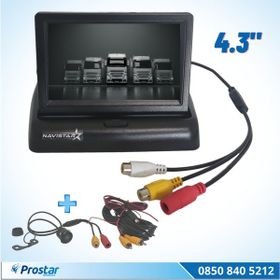 Navistar 4.5 inç TFT LCD Araç Monitör Ekran ve 1 Adet Geri Görüş Kamerası