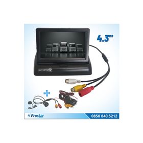 Navistar 4.5 inç TFT LCD Araç Monitör Ekran ve 1 Adet Geri Görüş Kamerası