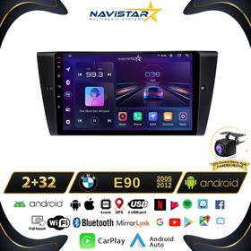 Navistar BMW E90 2005 - 2012 Model 2 GB + 32 GB Android 13 Kablosuz Carplay Navigasyon Multimedya Sistemi