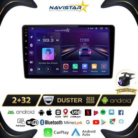Navistar Dacia Duster 2015-2020 Model 2 GB + 32 GB Android 13 Kablosuz Carplay Navigasyon Multimedya Sistemi