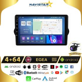 Navistar Fiat Egea 2015-2018 Model 4 GB + 64 GB Android 13 Kablosuz Carplay Navigasyon Multimedya Sistemi