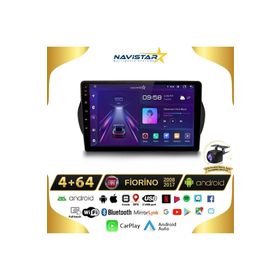 Navistar Fiat Fiorino 4 GB + 64 GB Kablosuz Carplay 2008-2017 Android 13 Navigasyon Multimedya Sistemi