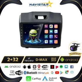 Navistar Isuzu D-Max 2012-2014 Model 2 GB + 32 GB Android 13 Kablosuz Carplay Navigasyon Multimedya Sistemi