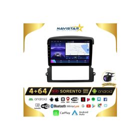 Navistar Kia Sorento 2002 - 2011 Model 4 GB + 64 GB Android 13 Kablosuz Carplay Navigasyon Multimedya Sistemi