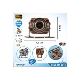 Navistar Metal Kasa AHD 1080P Full HD 4 Pin Starlight Gece Görüşlü Geri Görüş Kamerası