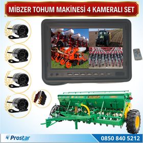 Navistar Mibzer Havalı 4 Kameralı 7 inç Monitörlü Araç Kamera Seti