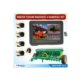 Navistar Mibzer Havalı 4 Kameralı 7 inç Monitörlü Araç Kamera Seti