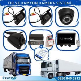 Navistar Tır ve Kamyonlar İçin Uzaktan İzlemeli 4 Kameralı 320 GB Hard Disk Kamera Seti