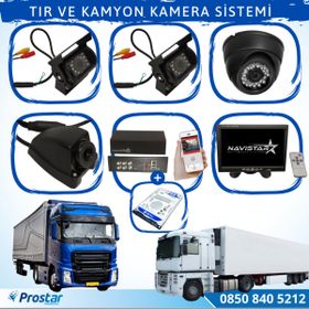 Navistar Tır ve Kamyonlar İçin Uzaktan İzlemeli 4 Kameralı 320 GB Hard Disk Kamera Seti