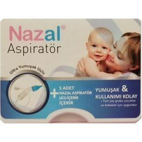 Nazal Yumuşak Kullanım Aspiratör