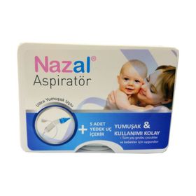 Nazal Yumuşak Kullanım Aspiratör